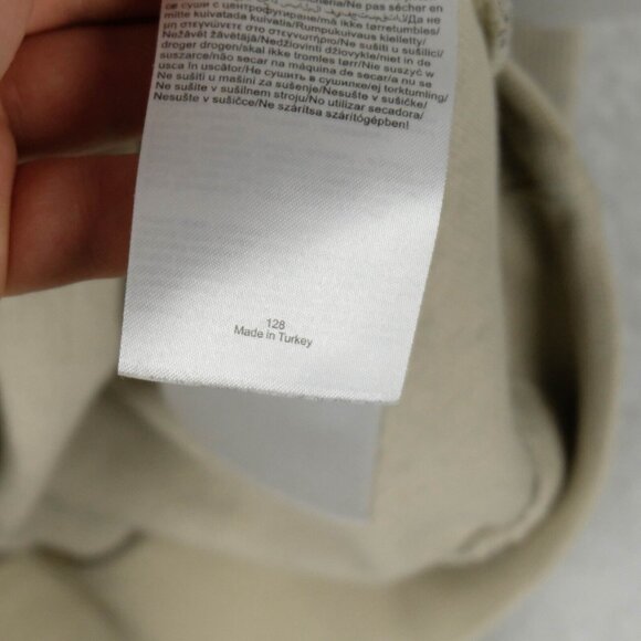 Bugatti Jacket Mens Large Beige Ribbed Knit Quarter Zip Preppy Stretch - Picture 10 of 10